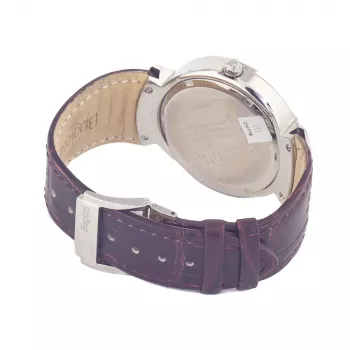 Laura Biagiotti LB0033M-04 Vīriešu kvarca analogais pulkstenis 40mm melns ciparnīca īsta āda siksniņa