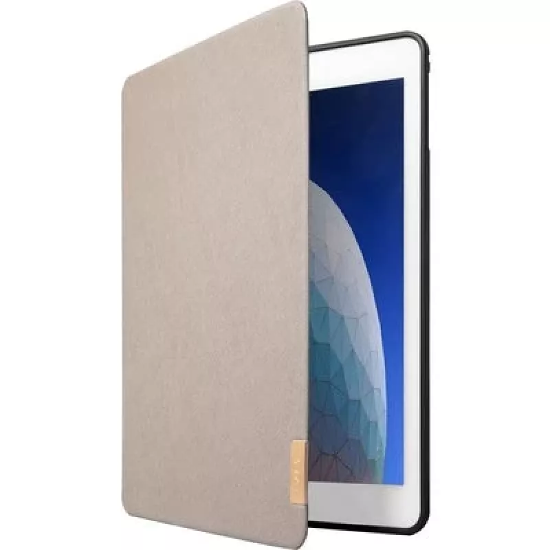 LAUT Prestige Folio Case for iPad 10.2 (7th/8th/9th Gen) Taupe