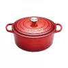 Le Creuset Signature apaļais cepamtrauks 30cm ķiršu sarkans emaljēts čuguns 7.5L