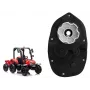 LEAN CARS 24V 12000 RPM Motors ar reduktoru BLT-206 braucamajam auto