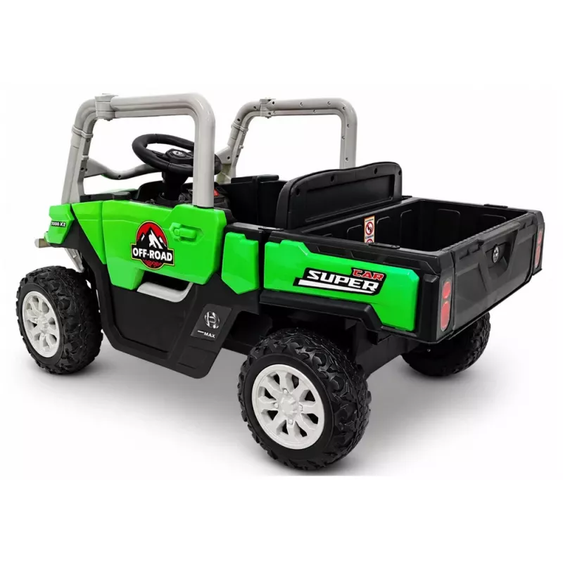LEAN CARS 4x4 ar akumulatoru darbināms braucamrīks GTS2299-H 24V Zaļš