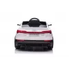 LEAN CARS Audi E-Tron elektriskā braucamā mašīna bērniem, balta QLS-6688 ar LED gaismām un MP3 atskaņotāju