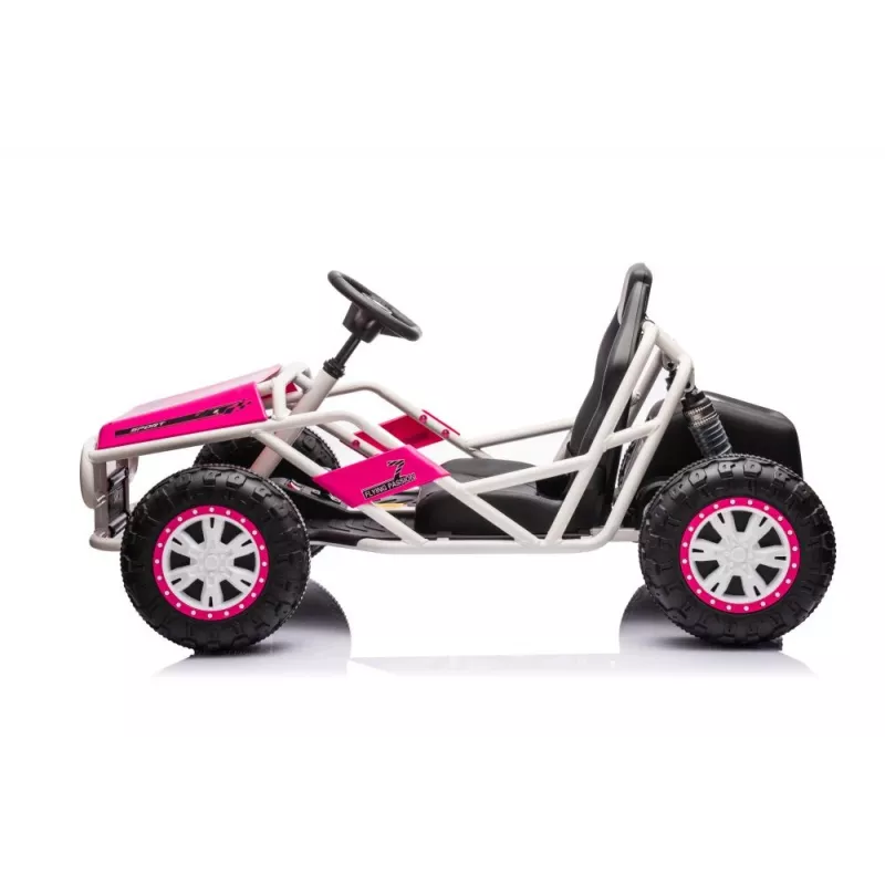 LEAN CARS Battery Car Buggy A8812 Pink 24V
