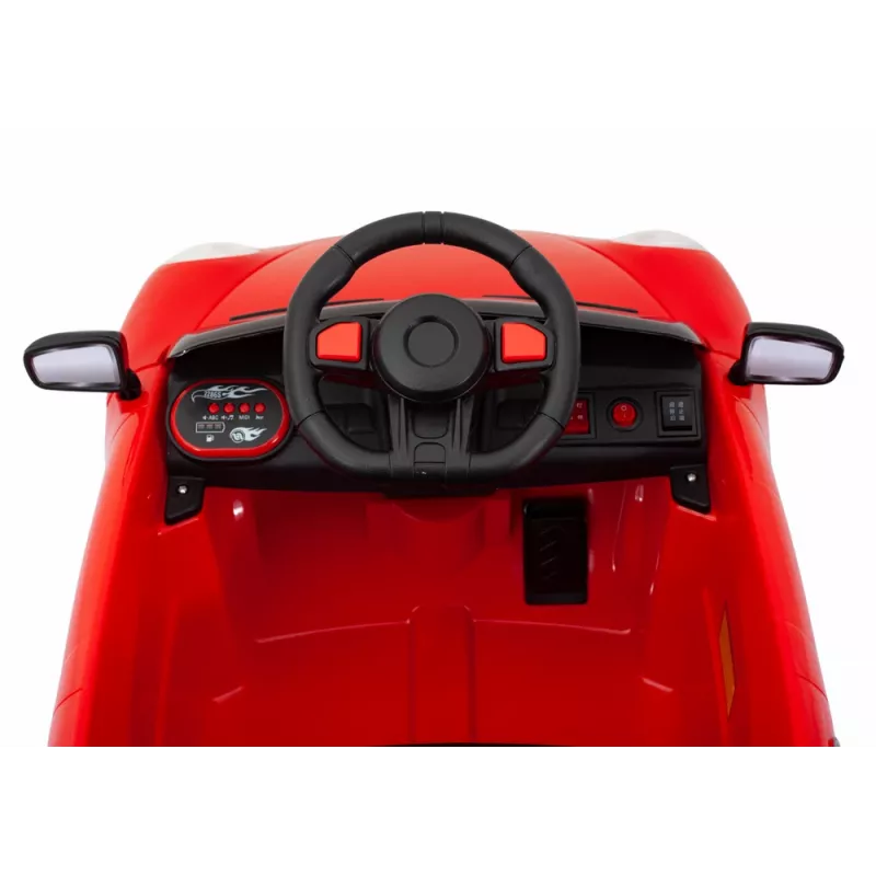 LEAN CARS Battery Car WMT-666 Red