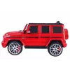 LEAN CARS Ar akumulatoru darbināma automašīna Mercedes G63 S306-1 Sarkanā