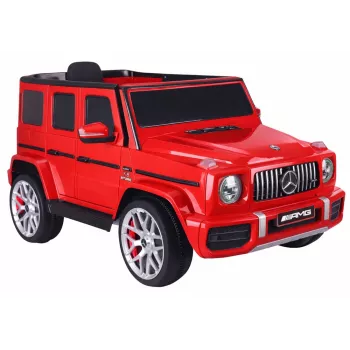 LEAN CARS Ar akumulatoru darbināma automašīna Mercedes G63 S306-1 Sarkanā