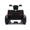 LEAN CARS Battery-Operated Quad ATV 6 Wheels With Trailer JC606 24V 4x4 Green