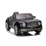 LEAN CARS Bentley Mulsanne elektriskā braucamā mašīna bērniem, 12V, spīdīgi melna, ar tālvadību, MP3, LED gaismām, EVA riteņiem, 3-6 gadi, maks. 30 kg