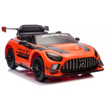 LEAN CARS Battery-Powered Car Mercedes AMG GT3 Orange