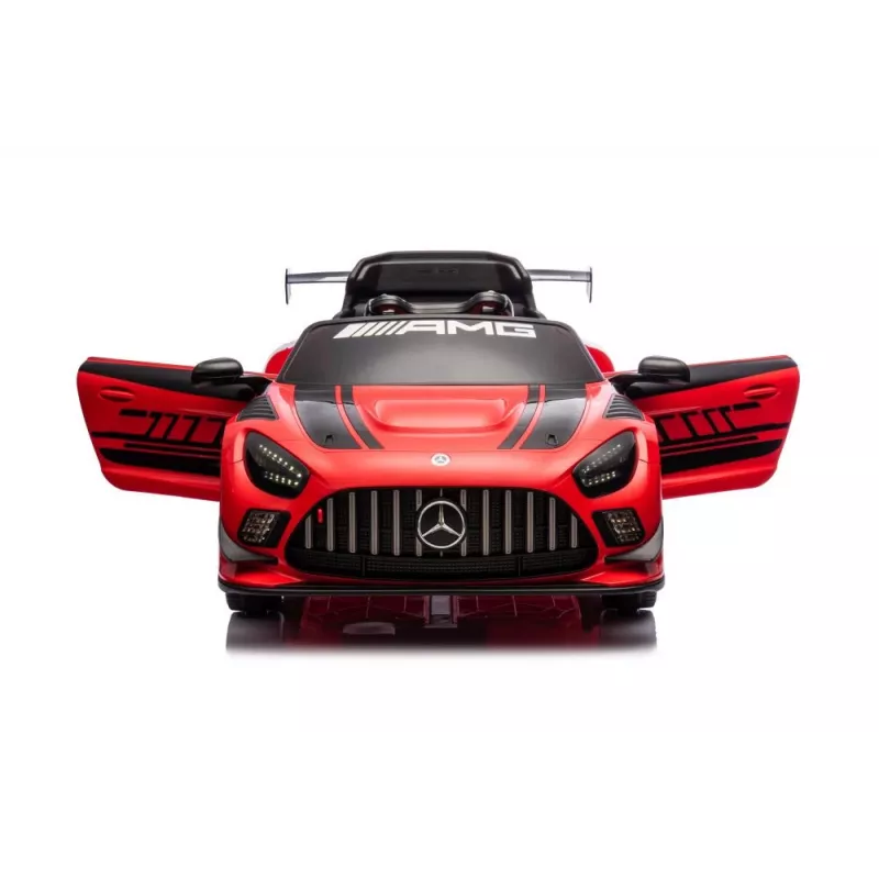LEAN CARS Ar akumulatoru darbināma automašīna Mercedes AMG GT3 sarkana
