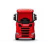 LEAN CARS Ar akumulatoru darbināma automašīna Scania 500R HL698 Sarkanā 4x4