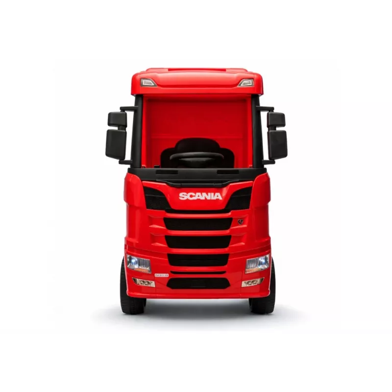 LEAN CARS Ar akumulatoru darbināma automašīna Scania 500R HL698 Sarkanā 4x4