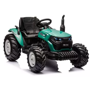 LEAN CARS ar akumulatoru darbināms braucamais traktors HC-306 tumši zaļš 24V