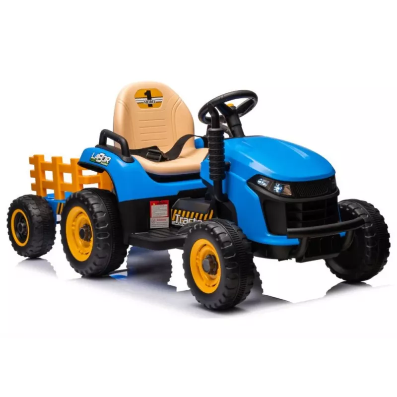 LEAN CARS Battery-Powered Tractor BBH-030 Blue