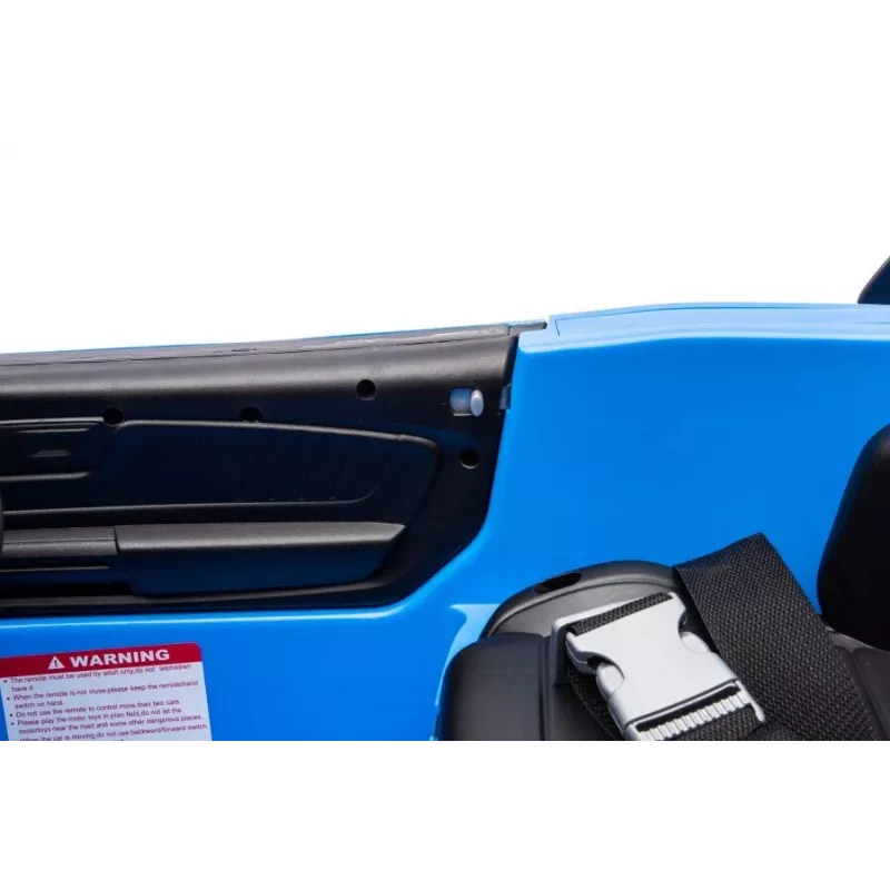 LEAN CARS Battery-Powered Vehicle Ford Mustang GT500 Shelby Blue