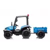 LEAN CARS Battery Tractor BLT-206 zils 12V braucamais traktors ar piekabi un tālvadību
