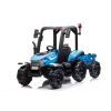 LEAN CARS Battery Tractor BLT-206 zils 12V braucamais traktors ar piekabi un tālvadību