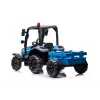 LEAN CARS Battery Tractor BLT-206 zils 12V braucamais traktors ar piekabi un tālvadību
