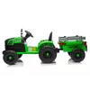 LEAN CARS CH9959B Ar Bateriju Darbināms Traktors ar Piekabi Gaiši Zaļš 24V