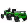 LEAN CARS CH9959B Ar Bateriju Darbināms Traktors ar Piekabi Gaiši Zaļš 24V