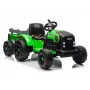 LEAN CARS CH9959B Ar Bateriju Darbināms Traktors ar Piekabi Gaiši Zaļš 24V