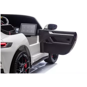 LEAN CARS DK-P911 Porsche GT3 24V ar akumulatoru darbināms braucamais balts