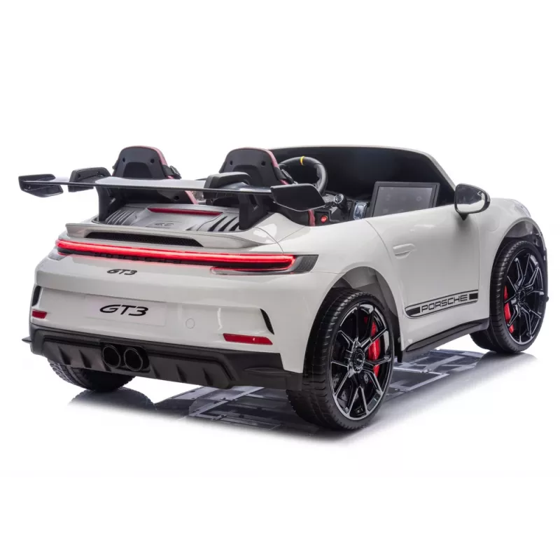 LEAN CARS DK-P911 Porsche GT3 24V ar akumulatoru darbināms braucamais balts