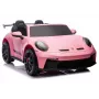 LEAN CARS DK-P911 Porsche GT3 24V rozā ar akumulatoru darbināma braucamā mašīna