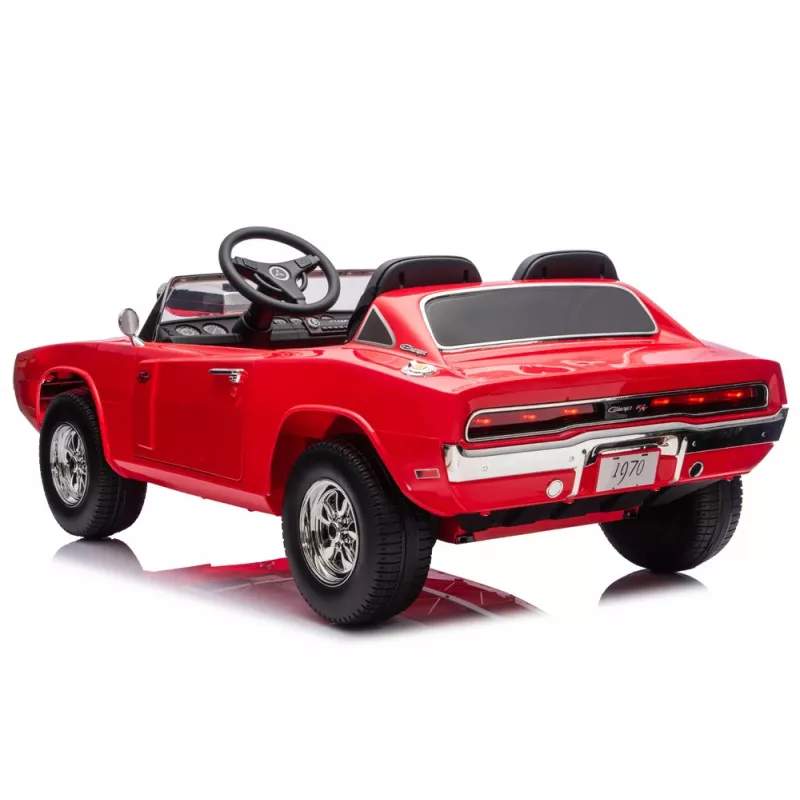 LEAN CARS Dodge Charger R/T DLS-K12 24V7Ah Red Battery Car