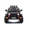 LEAN CARS Elektriskais braucamais džips BRD-7588 ar LED gaismām, MP3, tālvadību, melns 4x4