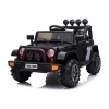 LEAN CARS Elektriskais braucamais džips BRD-7588 ar LED gaismām, MP3, tālvadību, melns 4x4