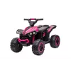 LEAN CARS elektriskais braucamais kvadracikls HL568 rozā – 12V 2x30W bērnu ATV ar mūziku, LED gaismām, 30 kg ietilpība