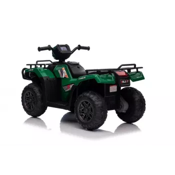 LEAN CARS Electric Ride-On Quad JC915 Green – 12V, 2x35W, Bērnu kvadracikls