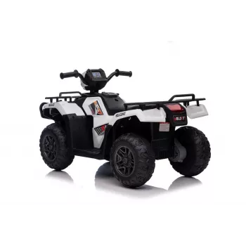 LEAN CARS elektriskais braucamais kvadracikls JC915 balts