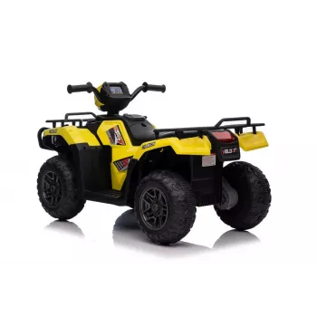 LEAN CARS Elektriskais braucamais kvadracikls JC915 dzeltens