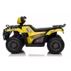LEAN CARS Elektriskais braucamais kvadracikls JC915 dzeltens