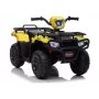 LEAN CARS Elektriskais braucamais kvadracikls JC915 dzeltens