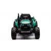 LEAN CARS HC-306 Ar akumulatoru darbināms traktors ar piekabi tumši zaļš 24V