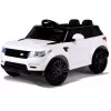 LEAN CARS HL1638 elektromobilis bērniem - balts, 12V akumulatora, vecāku tālvadība, MP3, LED gaismas, EVA riteņi