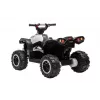 LEAN CARS HL568 balts bērnu elektriskais kvadracikls – 12V 2x35W, EVA riteņi, LED gaismas, MP3/USB/AUX (modelis 13558)