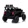 LEAN CARS Jeep Rubicon DK-JWR558 24V ar akumulatoru darbināms bērnu braucamais, melns