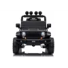 LEAN CARS Jeep Rubicon DK-JWR558 24V ar akumulatoru darbināms bērnu braucamais, melns