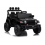 LEAN CARS Jeep Rubicon DK-JWR558 24V ar akumulatoru darbināms bērnu braucamais, melns