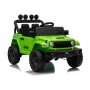 LEAN CARS Jeep Rubicon DK-JWR558 24V zaļš ar akumulatoru darbināms braucamais transportlīdzeklis