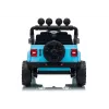 LEAN CARS Jeep Rubicon DK-JWR558 24V gaiši zils ar akumulatoru darbināms braucamrīks ar vecāku tālvadību