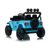 LEAN CARS Jeep Rubicon DK-JWR558 24V gaiši zils ar akumulatoru darbināms braucamrīks ar vecāku tālvadību