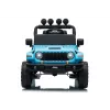 LEAN CARS Jeep Rubicon DK-JWR558 24V gaiši zils ar akumulatoru darbināms braucamrīks ar vecāku tālvadību