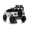 LEAN CARS Jeep Rubicon DK-JWR558 24V balts ar akumulatoru darbināms braucamais bērniem