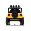 LEAN CARS Jeep Rubicon DK-JWR558 24V dzeltenais ar akumulatoru darbināms braucamais ar tālvadību