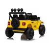 LEAN CARS Jeep Rubicon DK-JWR558 24V dzeltenais ar akumulatoru darbināms braucamais ar tālvadību